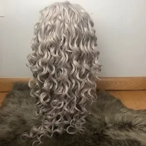 ?ARIE 24” BABY GRAY CURLY LACE FRONT WIG ? NWT Accessories | Arie 24 Baby Gray Curly Lace Front Wig Nwt  main image 2